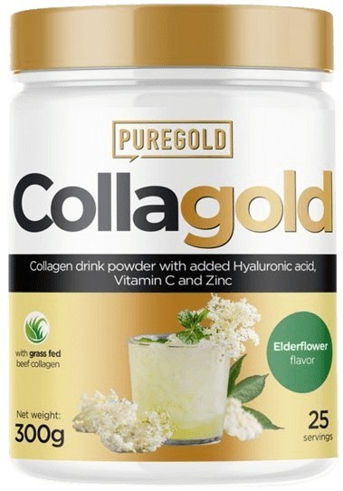 Puregold collagold + kys. hyalurónová 300 g