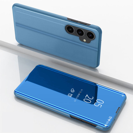 MG Clear View knižkové puzdro na Samsung Galaxy A25, modré