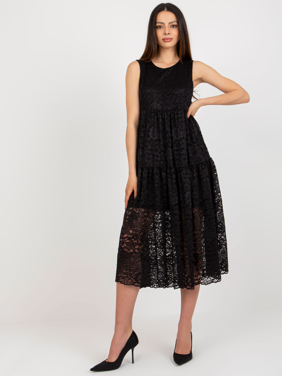 TW SK BI 8246 šaty.37X čierna XL