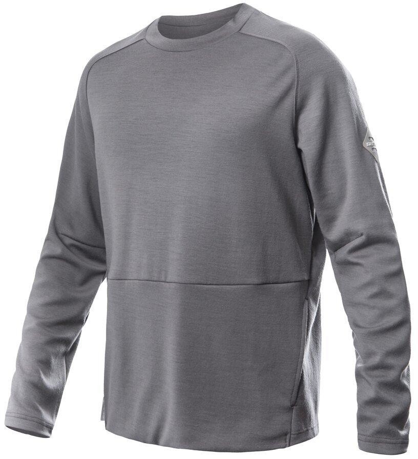 Sensor Merino Upper traveller pánská mikina šedá