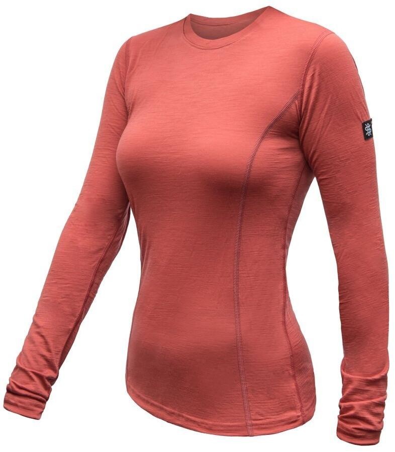 Sensor Merino Active dámské triko dl.rukáv terracotta