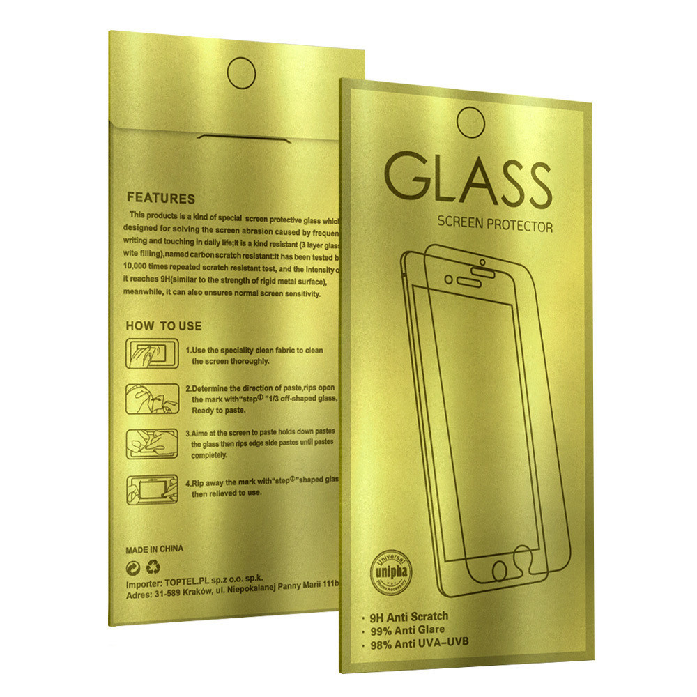 IZMAEL Temperované tvrdené sklo GOLD 9H pre OnePlus 9  KP27891