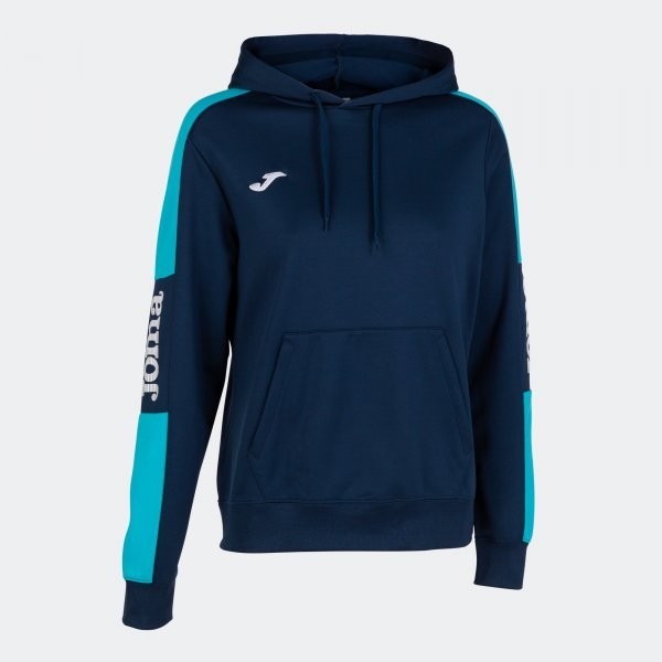 CHAMPIONSHIP IV HOODIE NAVY FLUOR TURQUOISE M