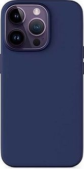 Epico Mag+ silikónový kryt na iPhone 15 Pro s podporou MagSafe – modrý