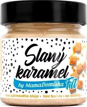 GRIZLY Slaný karamel FIT by @mamadomisha 250 g