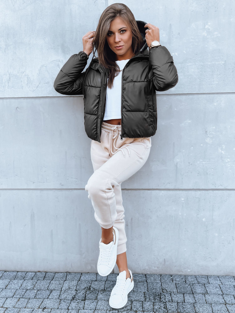 KHALEESI ladies quilted jacket black Dstreet