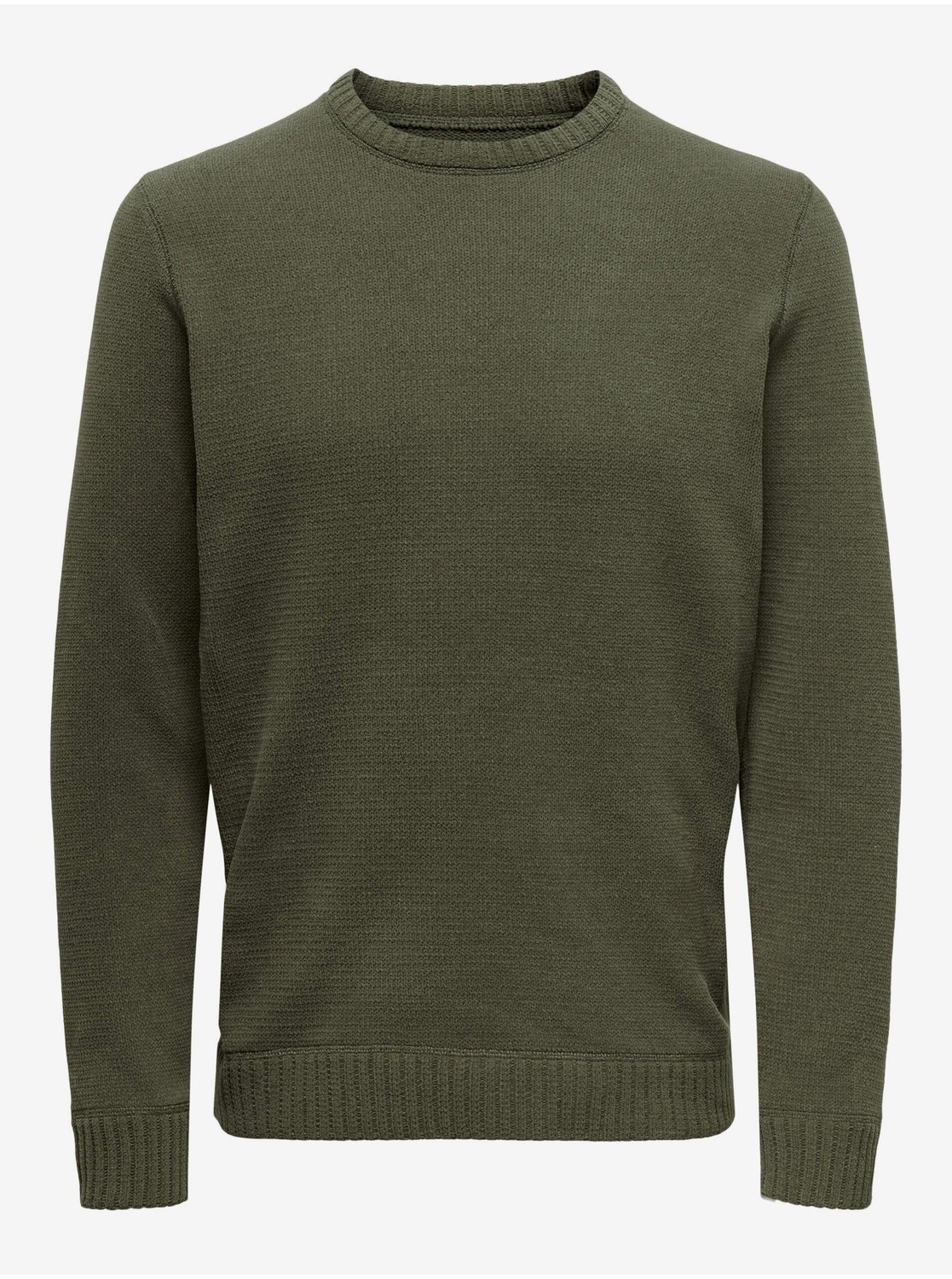 Khaki Mens Sweater ONLY & SONS Ese - Men