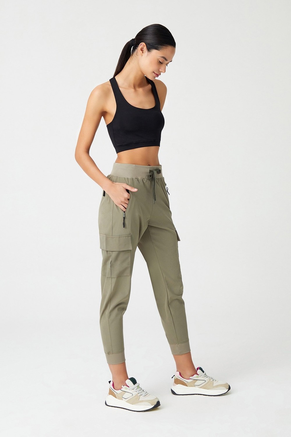 LOS OJOS Pants - Khaki - Cargo