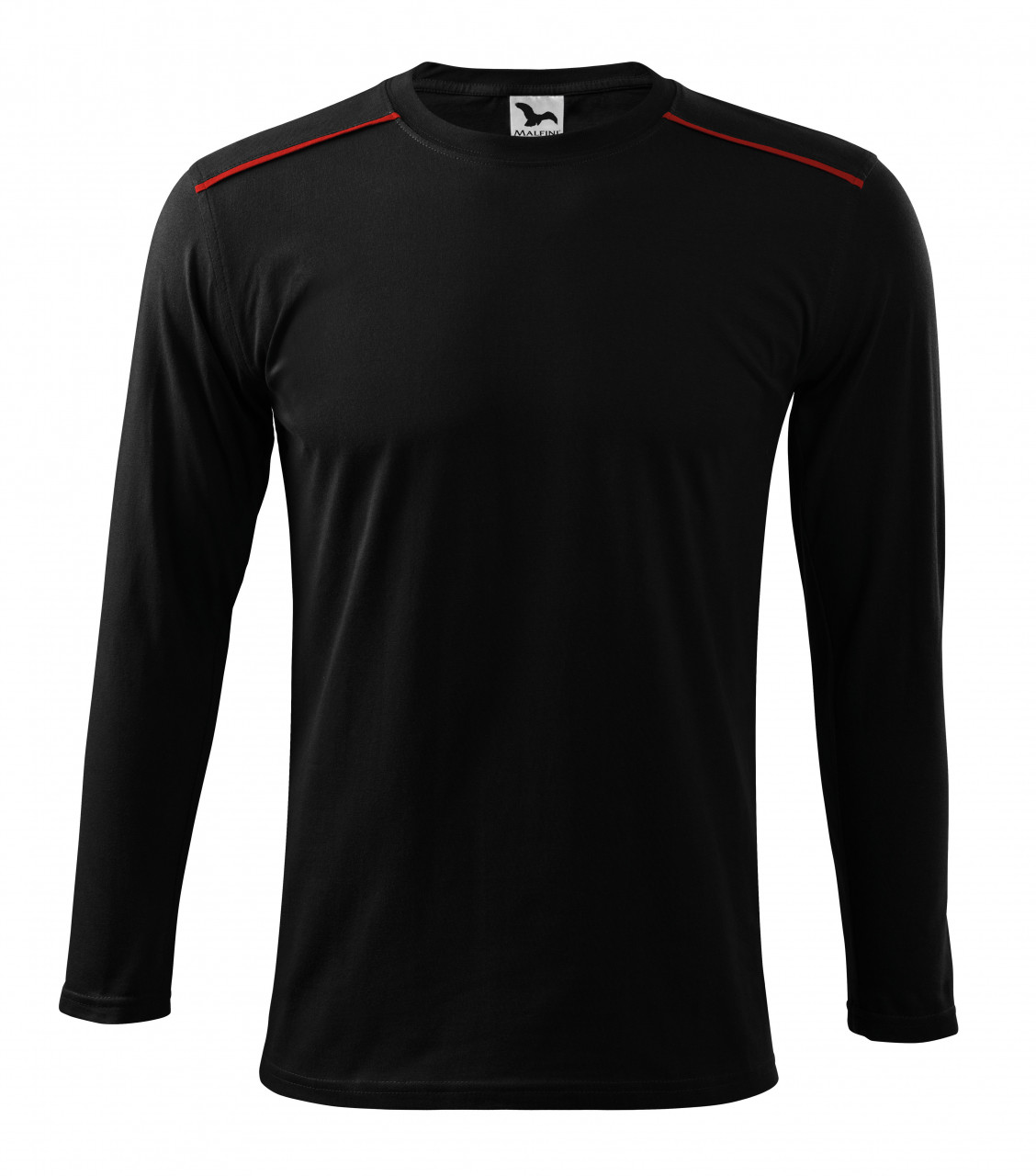 Triko pánské Malfini Long Sleeve dlouhý rukáv - čierne, L