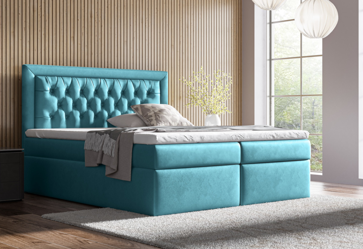 Expedo Čalúnená posteľ boxspring JACOPO, 120x200, kronos 13