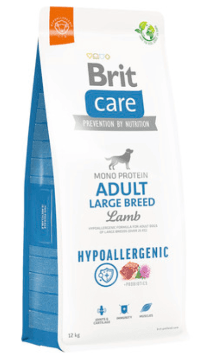 Brit Care dog Hypoallergenic Adult Large Breed granule pre psy 12kg + 2kg