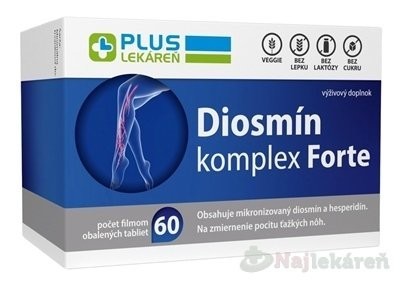 PLUS LEKÁREŇ Diosmín komplex Forte