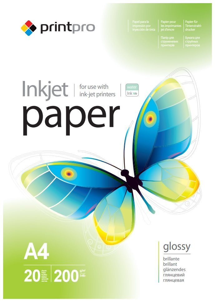 Colorway fotopapier Print Pre lesklý 200g/m2/ A4/ 20 listov