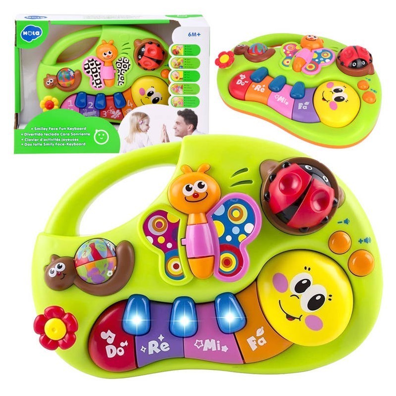 ZA0640 Interaktívny klavír pre najmenších - Húsenica