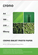 Crono PHPL4A, fotopapier lesklý, A4, 230g, 100ks