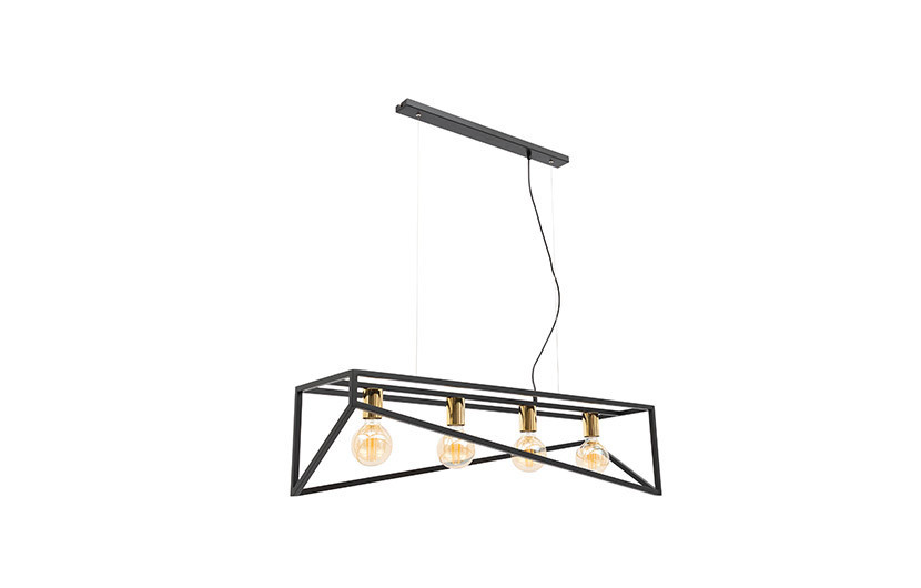 ArtElta Visiaca lampa ELUVIES | zlatá