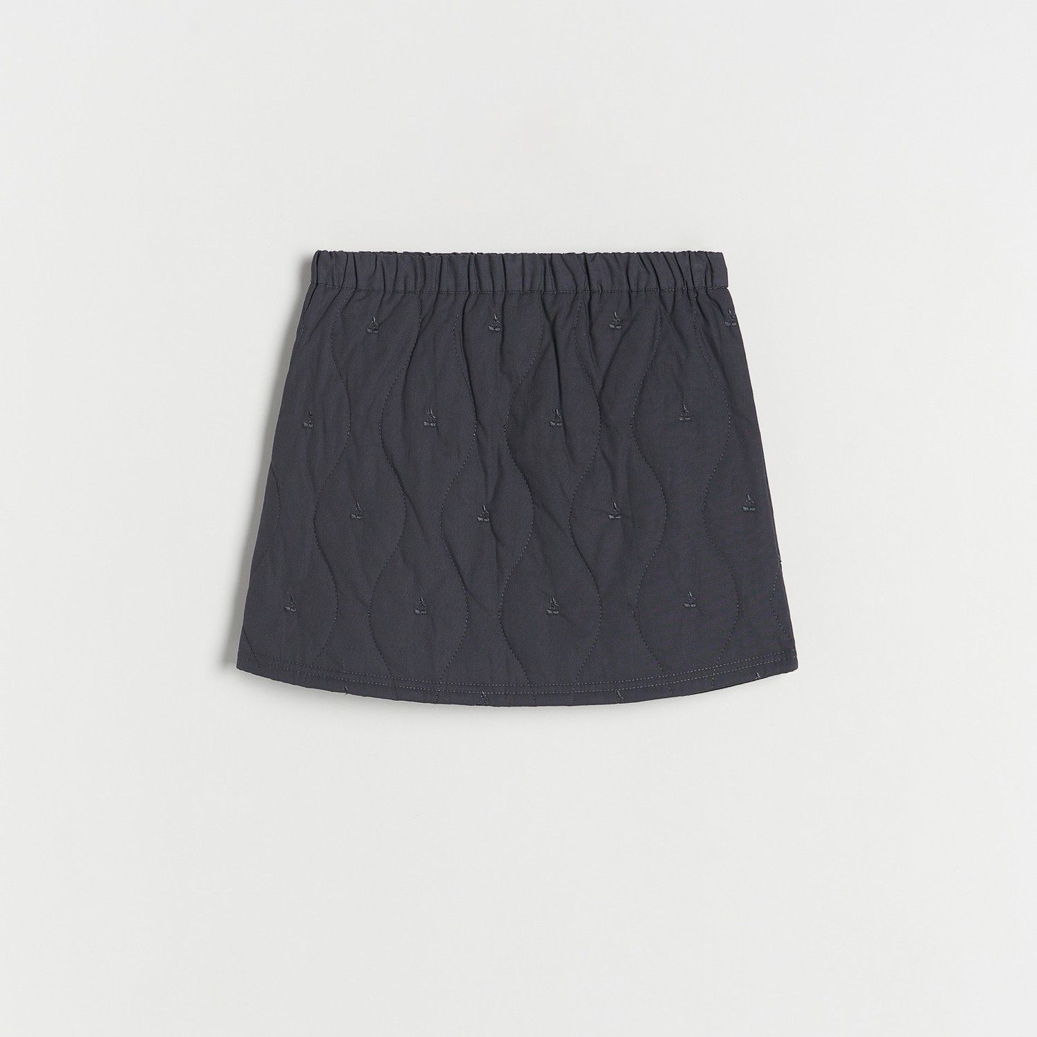 Reserved - Girls` skirt - Šedá