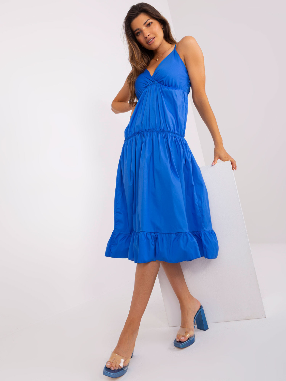 TW SK BI 7220 šaty.29X tmavo modrá S