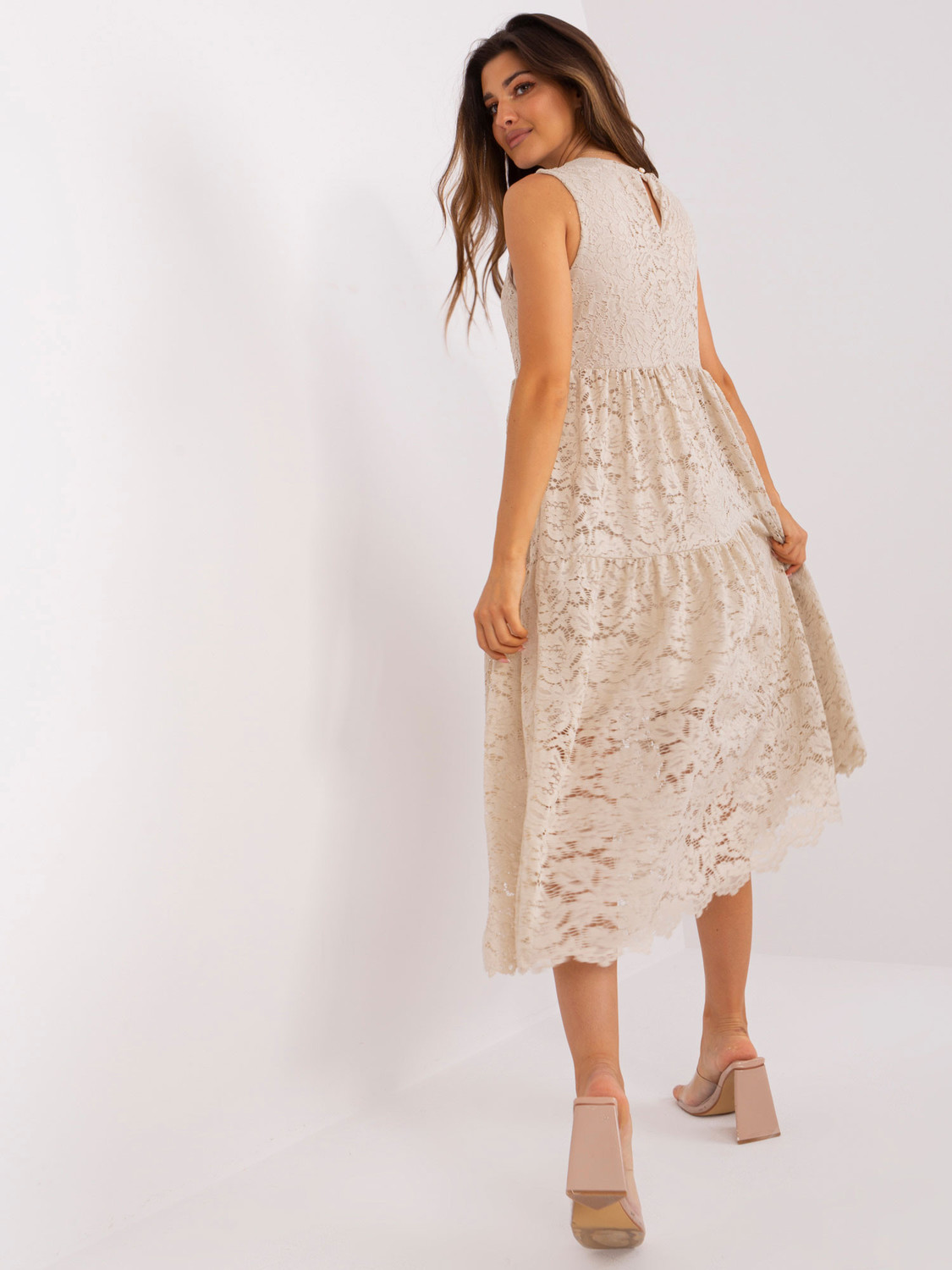 TW SK BI 8246 šaty.37X béžová S