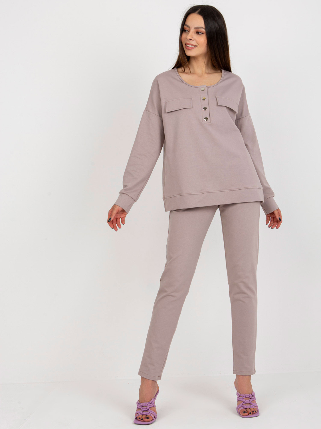 Súprava LK KMPL 509315.06 tmavo lila S/M