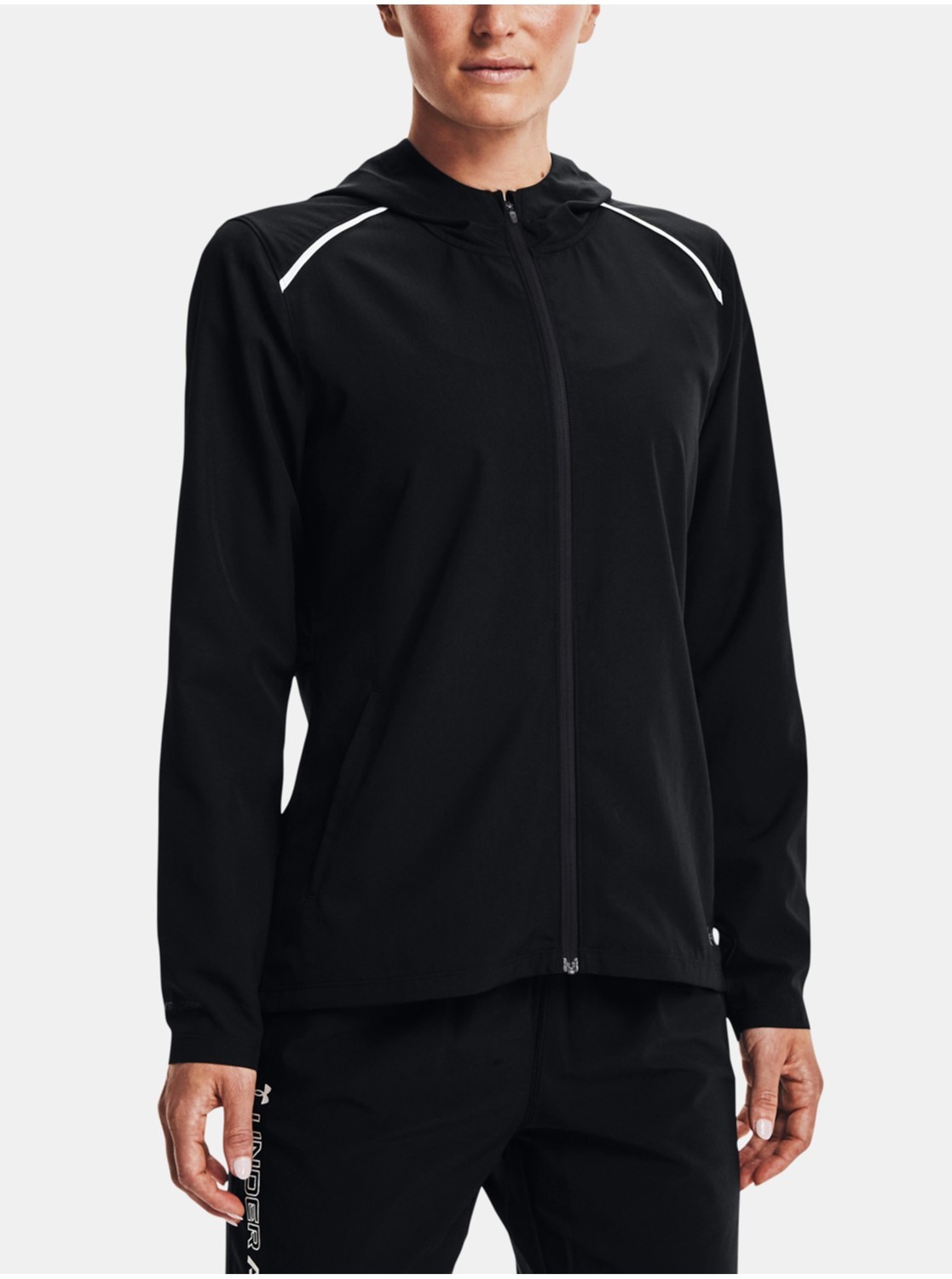 Bunda Under Armour STORM Run Hooded Jacket-BLK