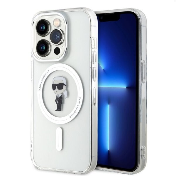 Puzdro Karl Lagerfeld IML Ikonik MagSafe pre Apple iPhone 15 Pro, transparentné 57983116839