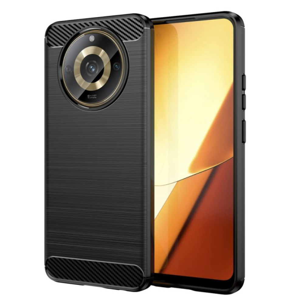IZMAEL Realme 11 Puzdro Carbon Bush TPU  KP27948 čierna