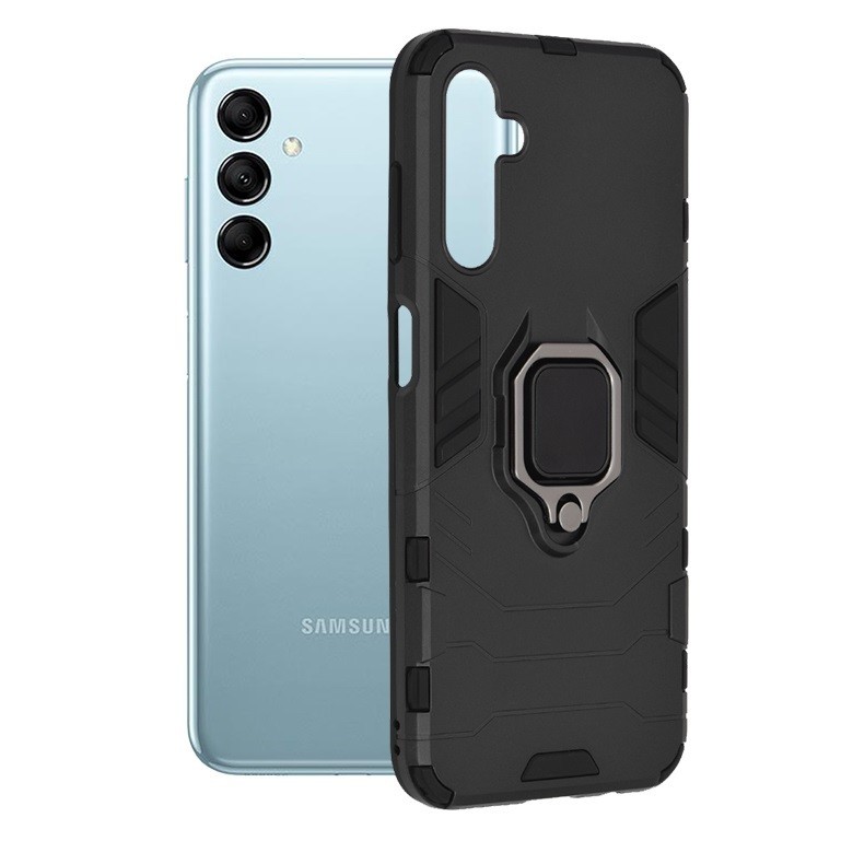 Techsuit Samsung Galaxy M14 Odolné Puzdro Ring Armor Case  KP27960 čierna