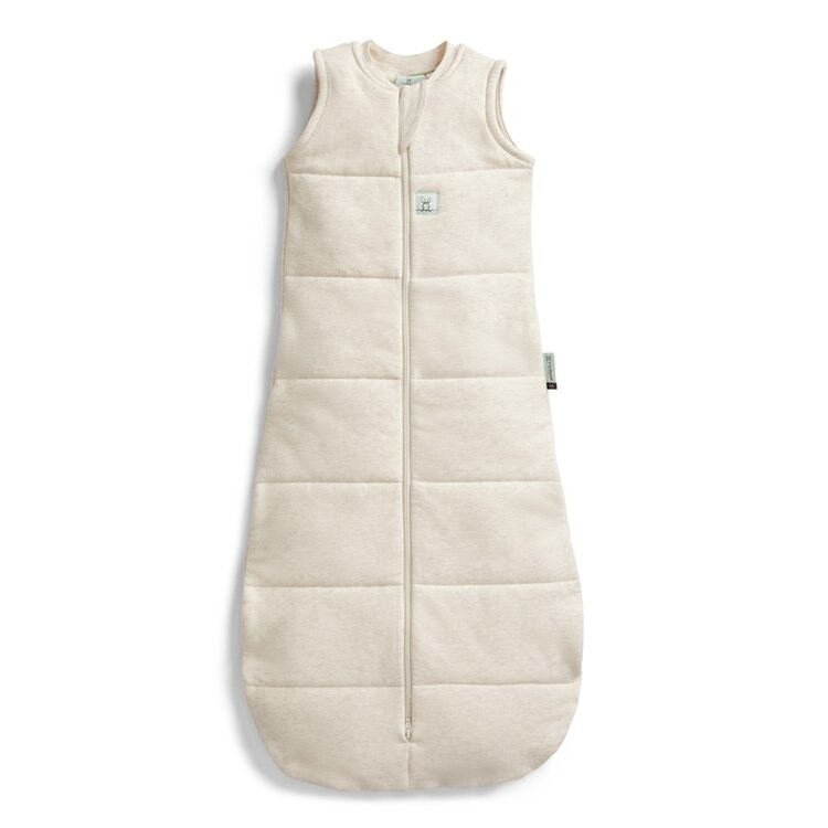 ERGOPOUCH Vak na spaní organická bavlna Jersey Oatmeal Marle 3-12 m, 6-10 kg, 2,5 tog