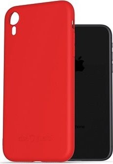 AlzaGuard Matte TPU Case pre iPhone Xr červený