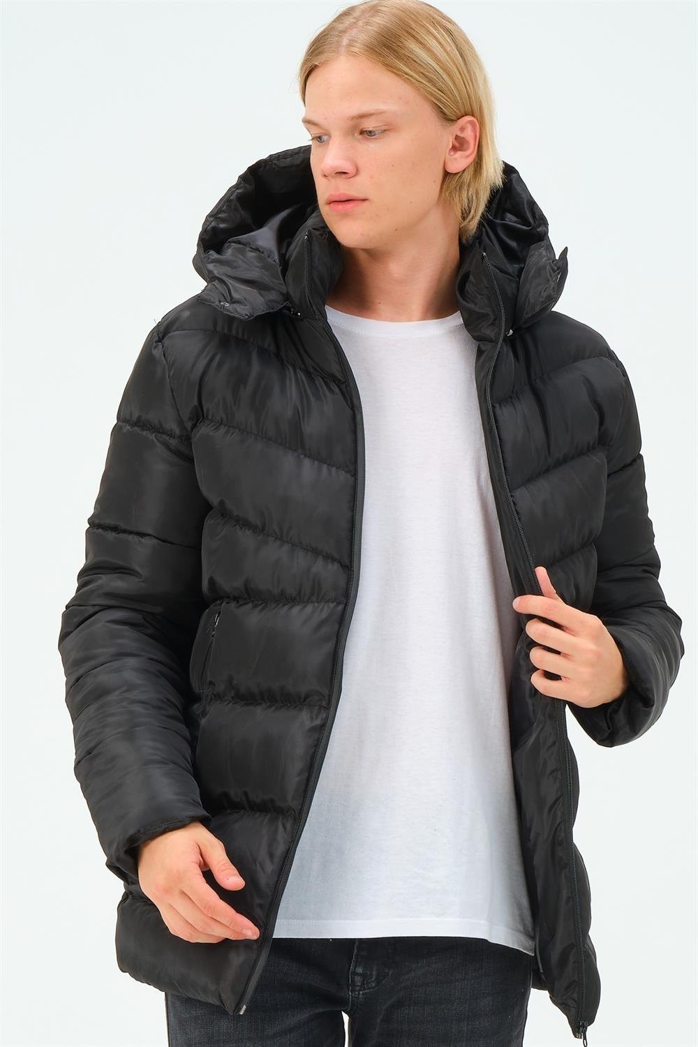 M8659 DEWBERRY MEN'S COAT-BLACK