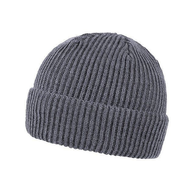 Čepice zimní CoFEE Wrap Beanie - tmavo sivá