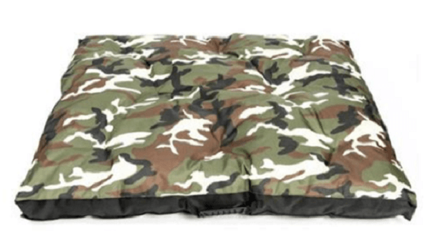 Matrac Sychrov nylon maskáč, pre stredné a veľké plemená psov Matrac Sychrov nylon mas 120x100x10cm