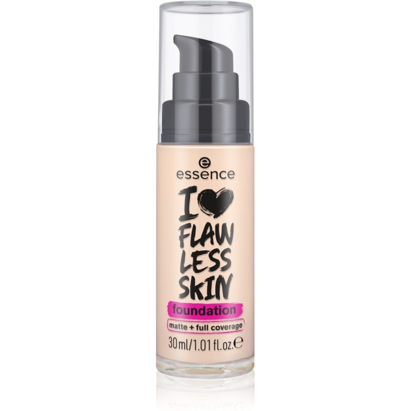 Essence I LOVE FLAWLESS SKIN krycí make-up s matným efektom odtieň 10 30 ml