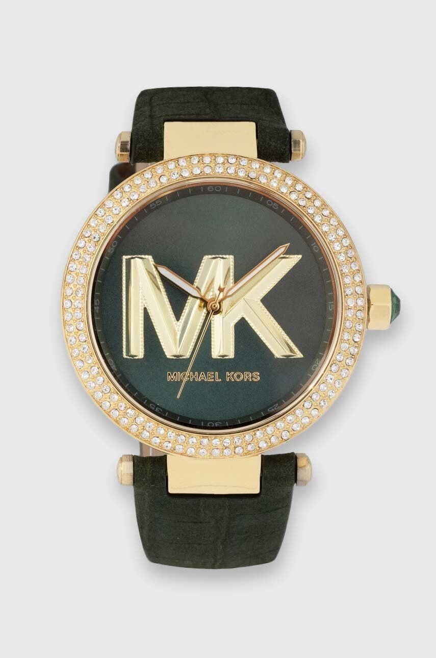 Hodinky Michael Kors dámsky, zelená farba