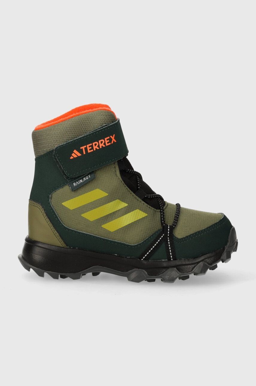Outdoorová obuv adidas TERREX TERREX SNOW CF R.RD zelená farba