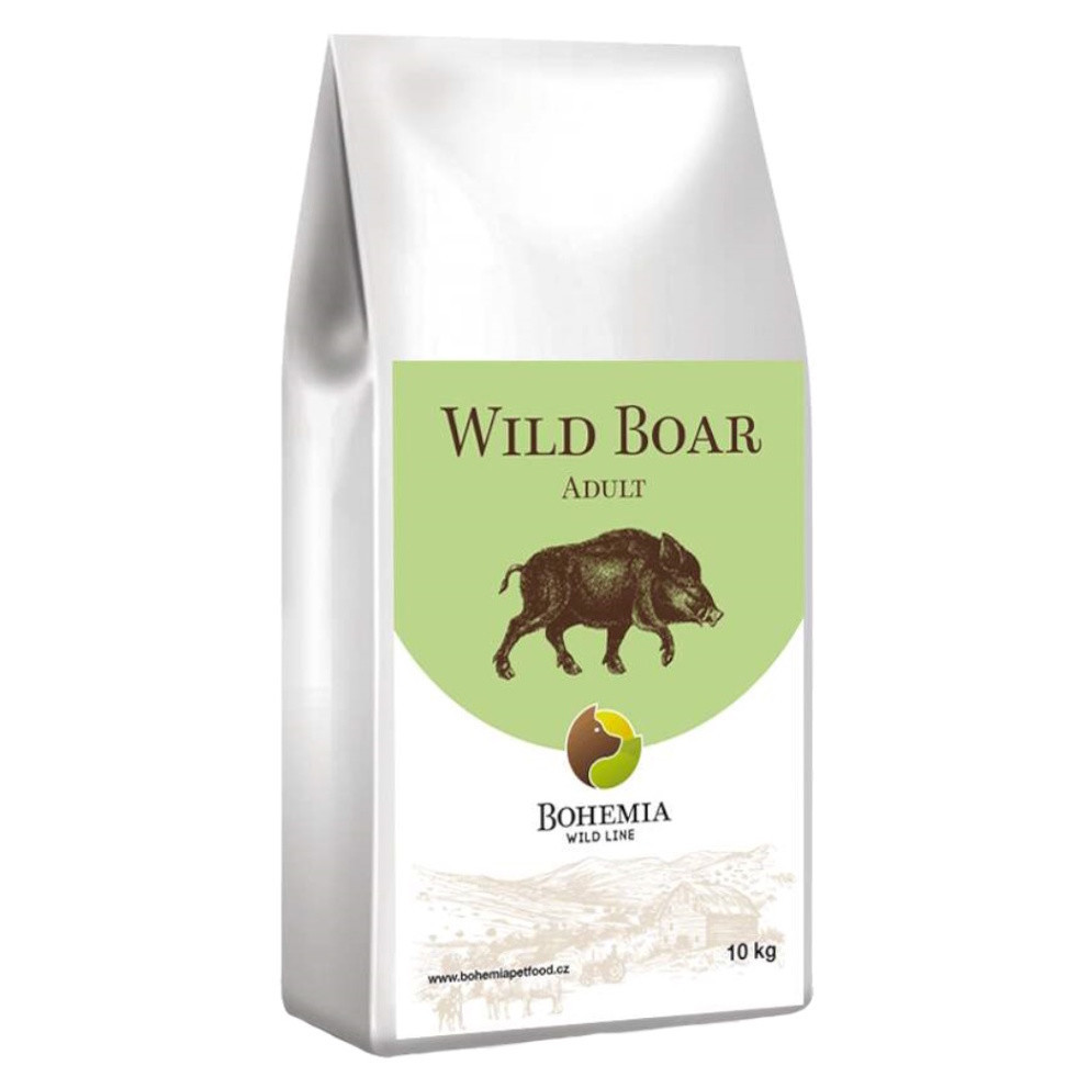 BOHEMIA Wild Adult Wild Boar Granule pre psov 10 kg