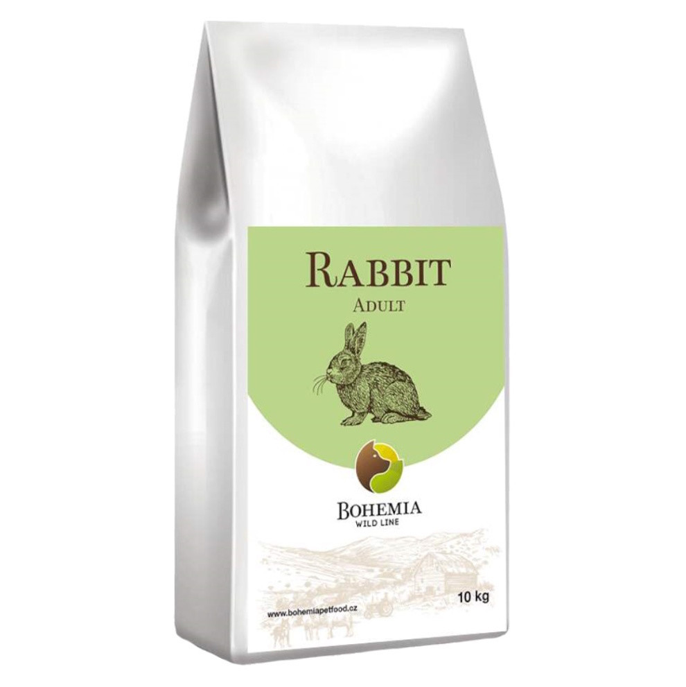 BOHEMIA Wild Adult Rabbit Granule pre psov 10 kg