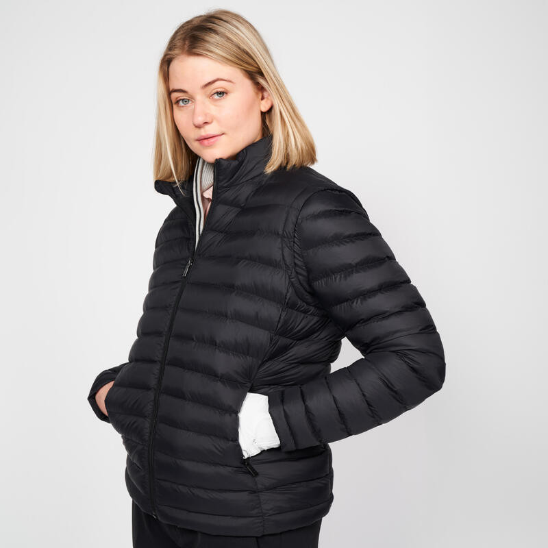 Dámska golfová páperová bunda CW900 čierna
