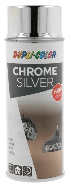 DUPLI COLOR Chróm EFEKT - sprej s najvyšším leskom - chrómový strieborný - 400 ml