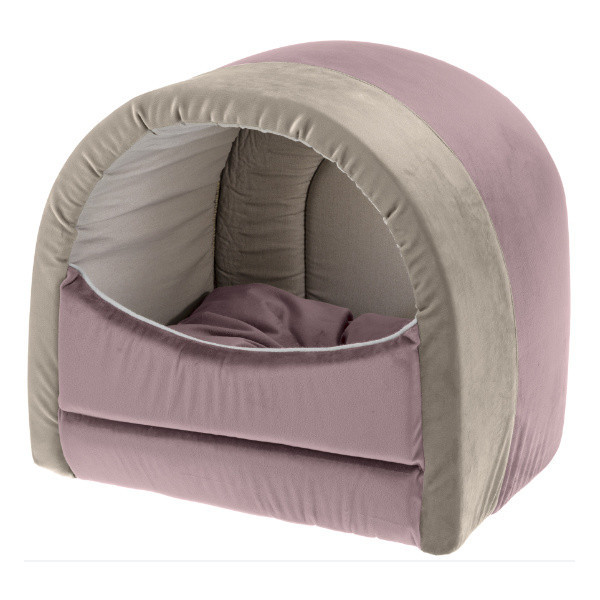 Ferplast Domček Majesty fialovo-béžový 20