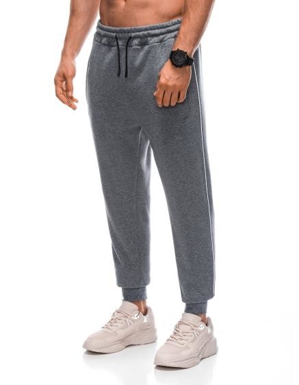 Pánske tepláky P1411 sivé