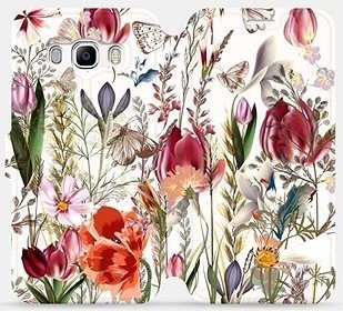 Flip pouzdro na mobil Samsung Galaxy J5 2016 - MP01S Rozkvetlá louka
