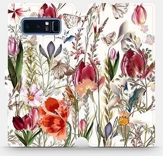 Flip pouzdro na mobil Samsung Galaxy Note 8 - MP01S Rozkvetlá louka