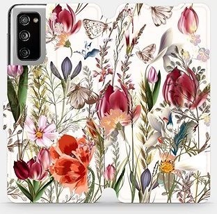 Flip pouzdro na mobil Samsung Galaxy S20 FE - MP01S Rozkvetlá louka
