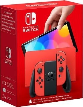 Nintendo Switch (OLED model) Mario Red Edition