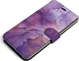 Mobiwear flip pouzdro pro Honor 9 Lite - VP20S Fialový mramor