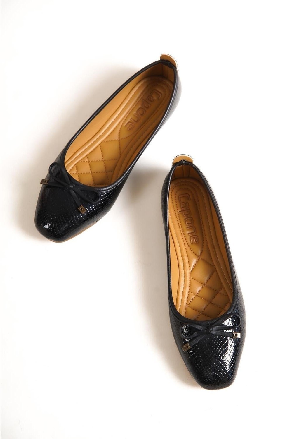 Capone Outfitters Capone Hana Trend Women's Black Flat Shoes