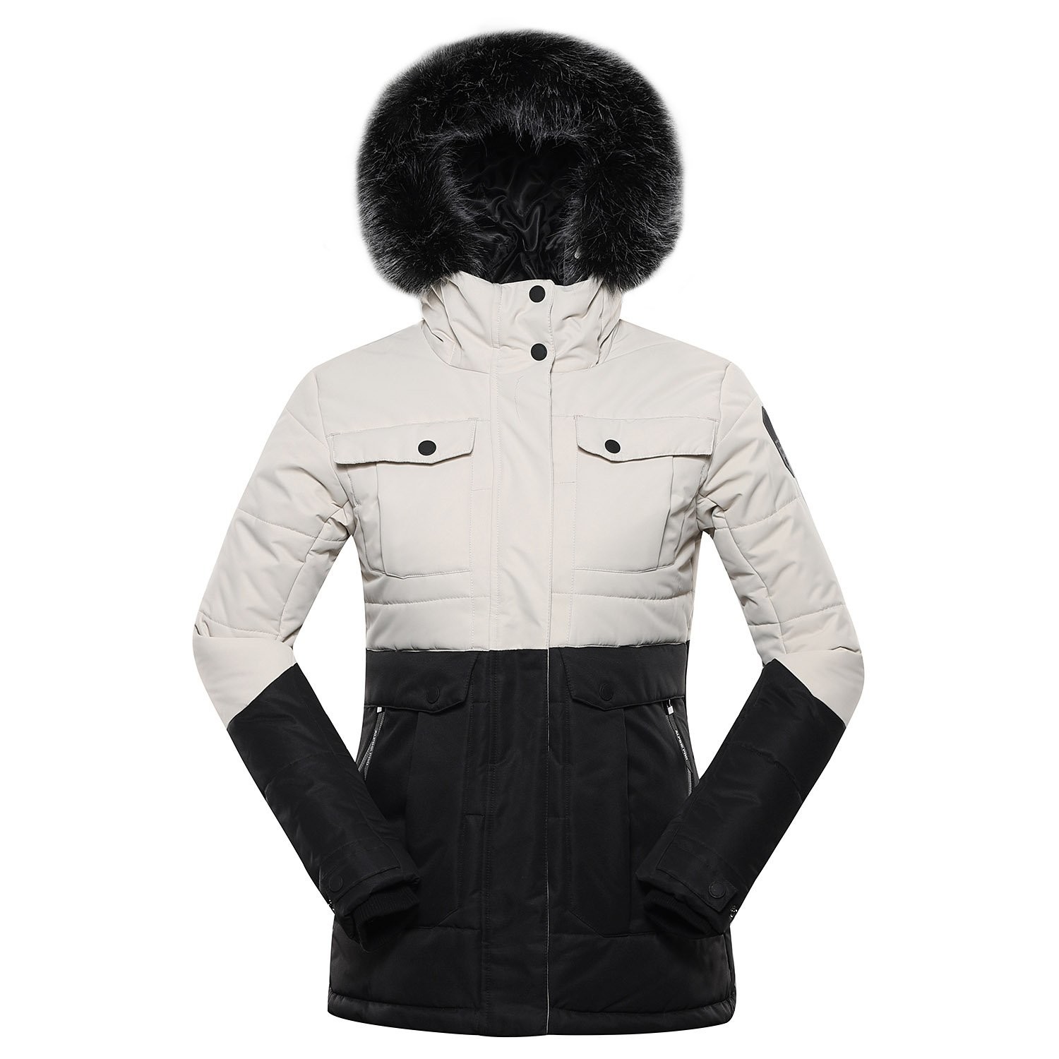 Women's PTX membrane jacket ALPINE PRO EGYPA moonbeam