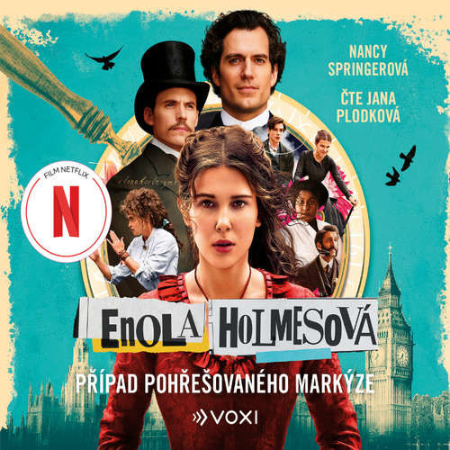 Enola Holmesová - Případ pohřešovaného markýze - Nancy Springerová (mp3 audiokniha)